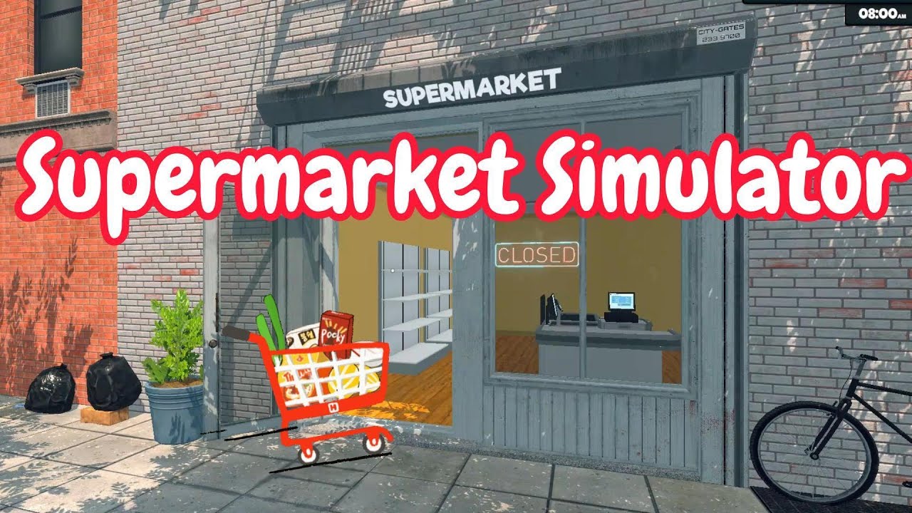 Starting a Store IN Supermarket Simulator/Let's Play 1 #supermarketsimulator #letsplay #gameplay