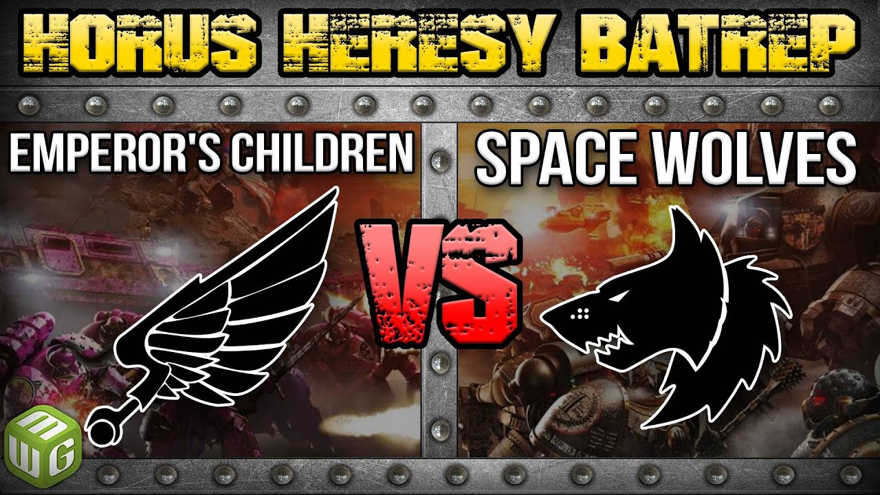 Emperor's Children vs Space Wolves Horus Heresy 2.0 Battle Report EP 106