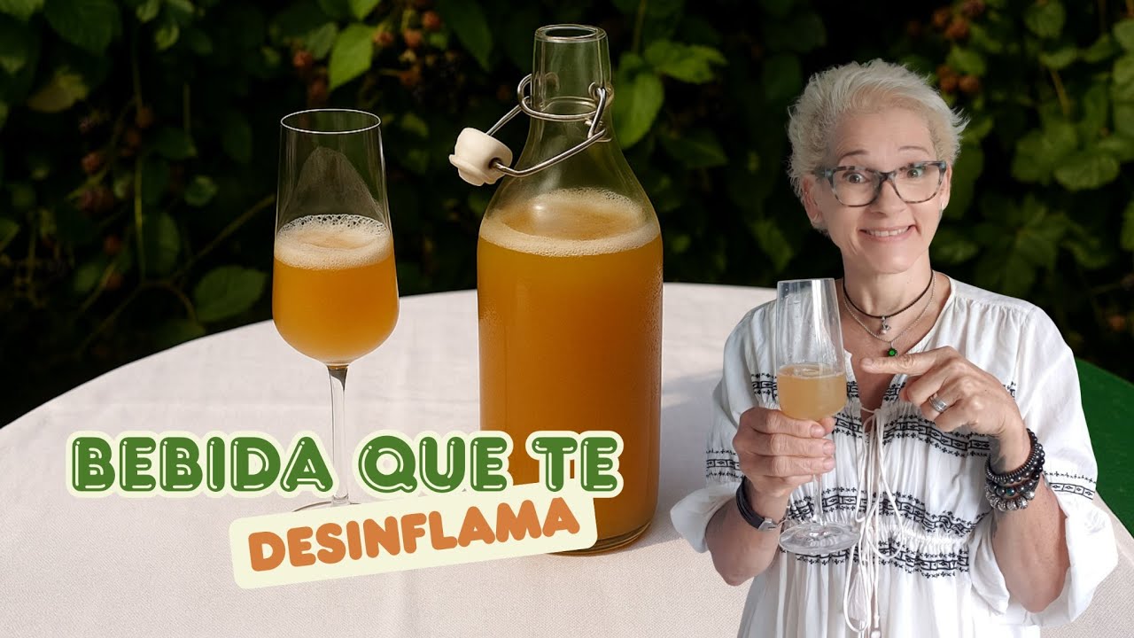 Esta BEBIDA PROBIÓTICA CASEIRA vai TRANSFORMAR sua SAÚDE e INTESTINO!