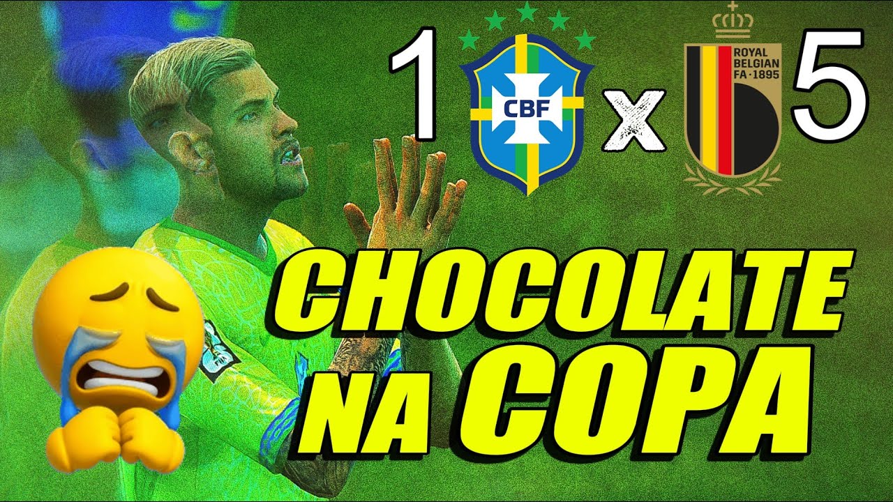 COPA DO MUNDO - O BRASIL Passa Pela ALEMANHA Más é Eliminado Pela BELGICA! LIVE - Narração BHONNER