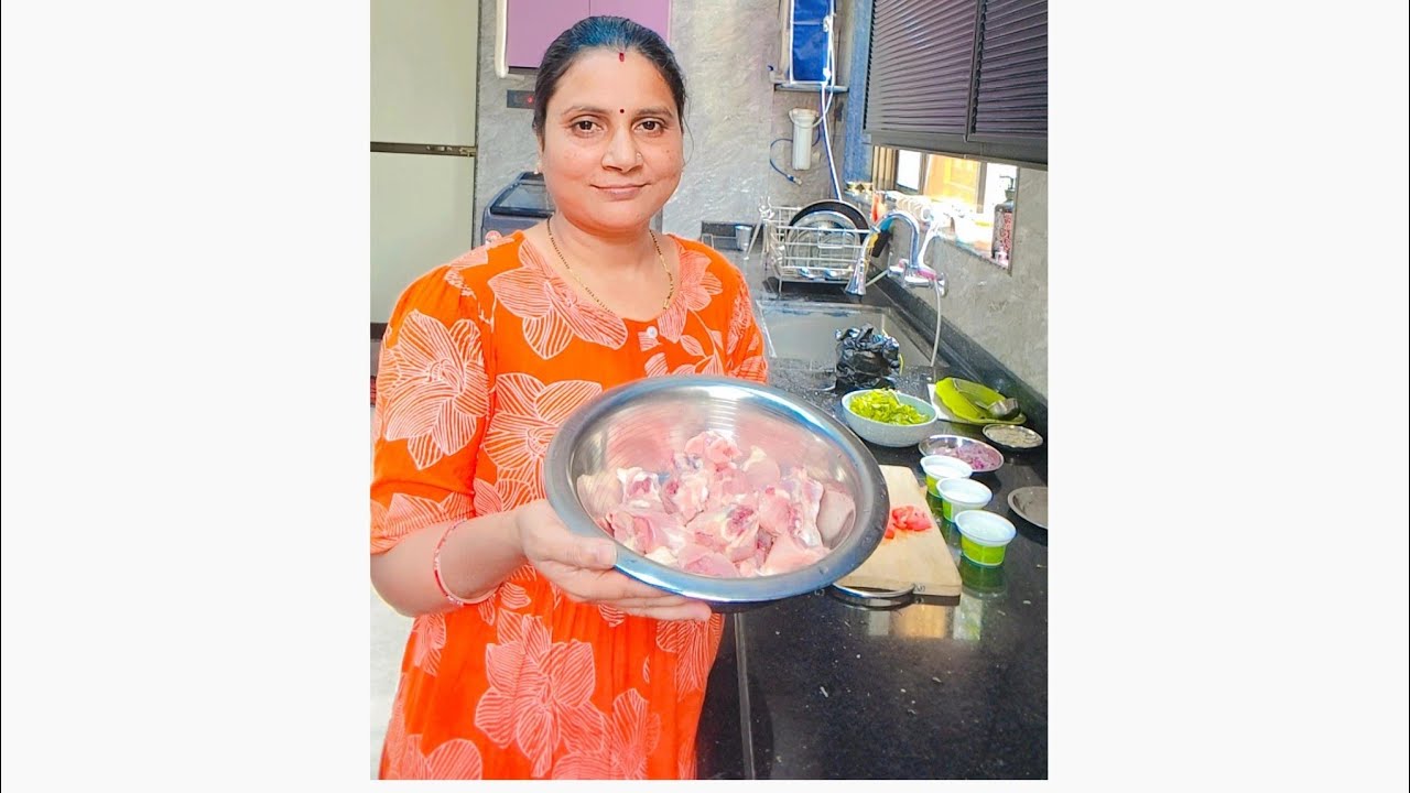 today lunch recipe chicken curry different masala