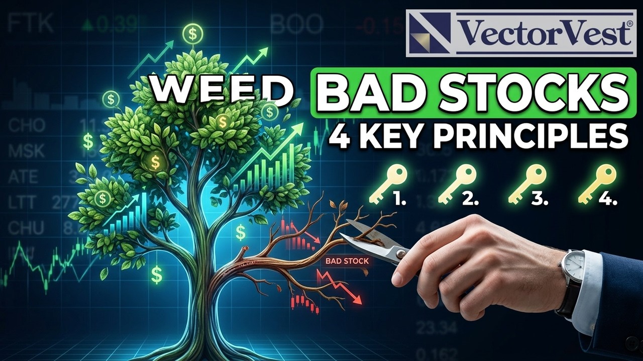 Four 🗝️ Principles Every Investor Must Know to Weed Their Portfolio! | VectorVest