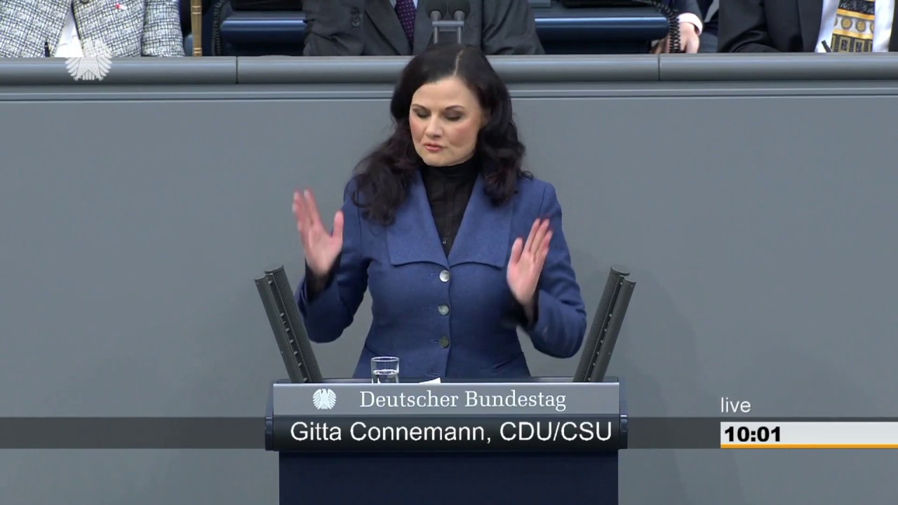 Gitta Connemann: Deutsch als Landessprache [Bundestag 02.03.2018]