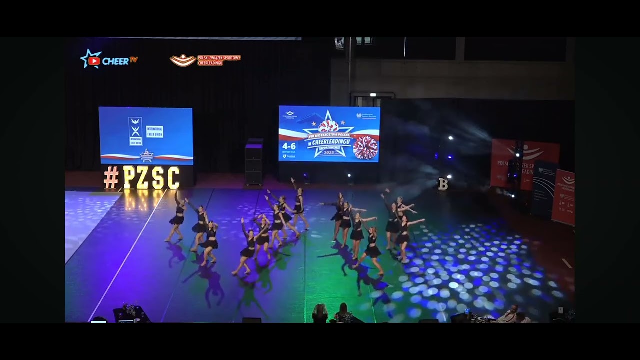 VIII Mistrzostwa Polski w Cheerleadingu Sportowym 2025 - LDA CHEER JAZZ