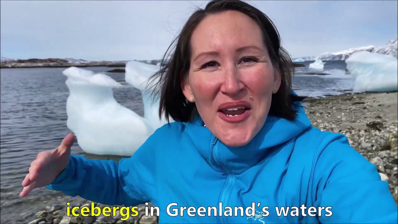 Q's Greenland, Week 9, Icebergs in Greenland's waters