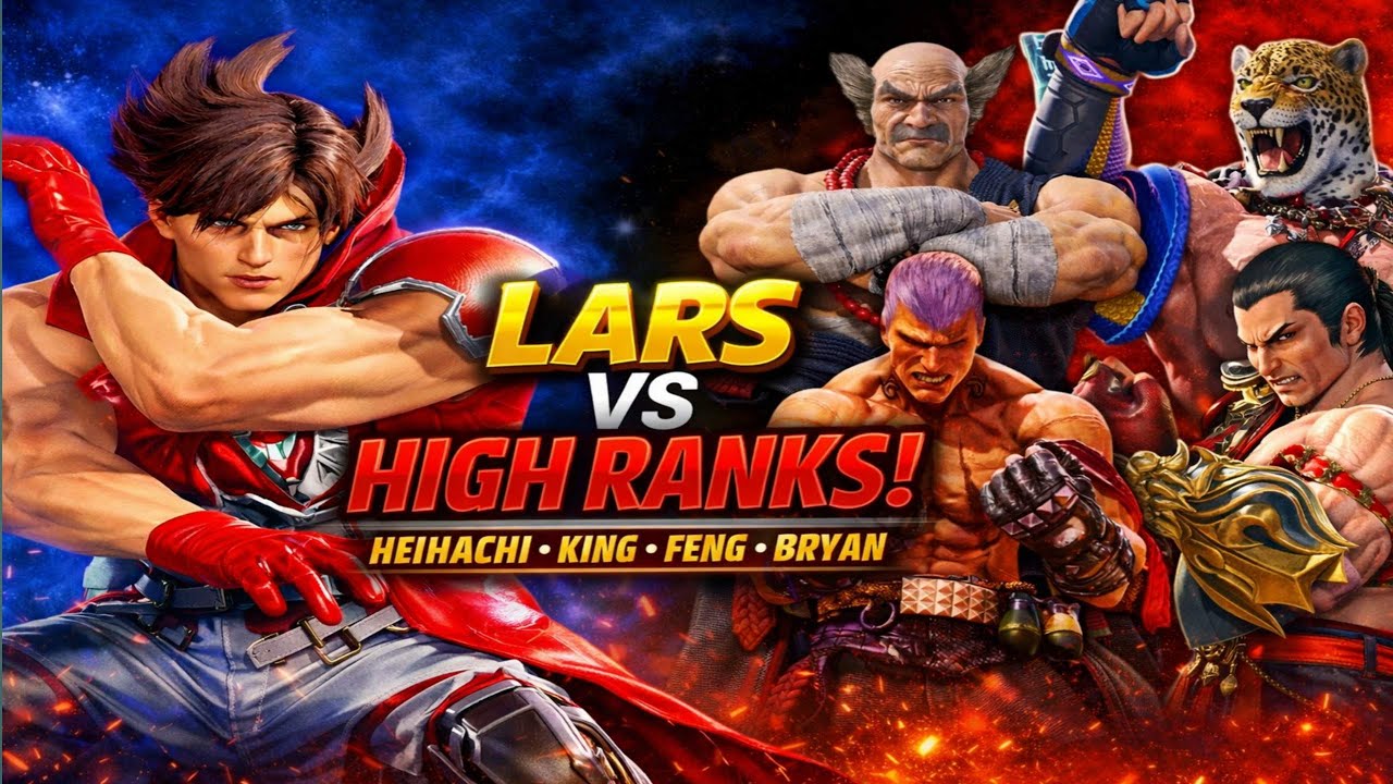 LARS DOMINATES ELITE RANKS! 💀 Tekken 8 Highlights