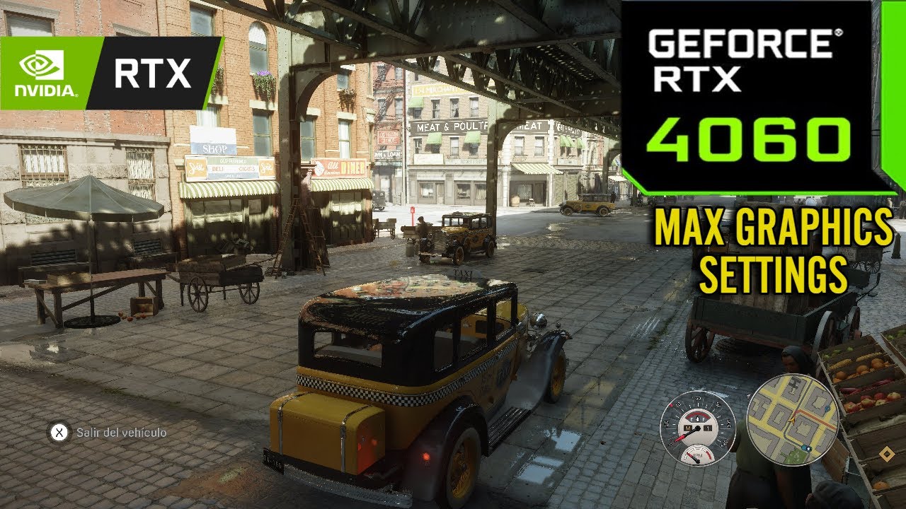 Mafia Definitive Edition : RTX 4060 8GB ( Maximum Graphics Settings )