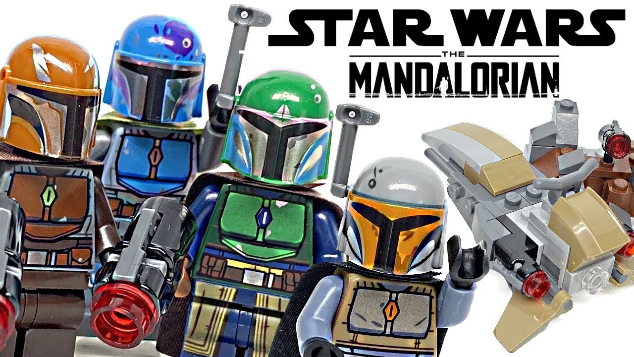 LEGO Star Wars Mandalorian Battle Pack review! 2020 set 75267!