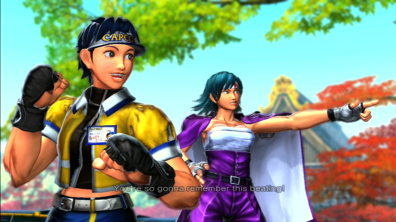 Street Fighter X Tekken Playthrough  - Sakura and Asuka (Team Japan)