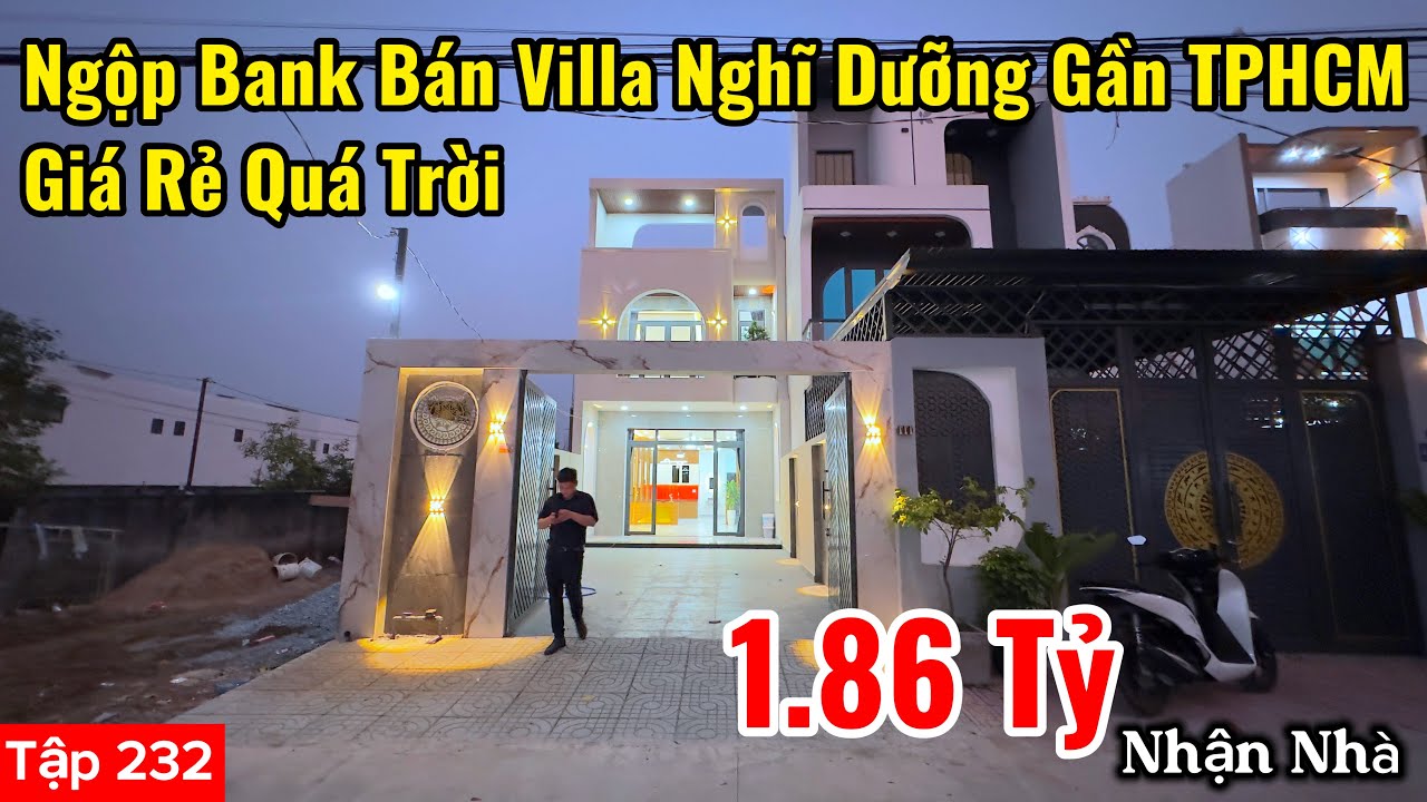 Ngộp Bank Bán Villa Nghĩ Dưỡng Gần TPHCM Giá Rẻ Quá Trời | Minh Vương Nhà Bình Chánh