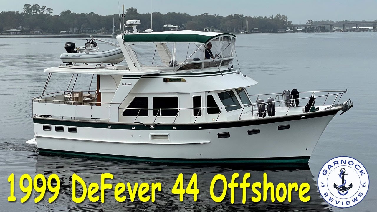 [Продано] - 259 950 долларов США - (1999) Морской траулер DeFever 44 продаётся