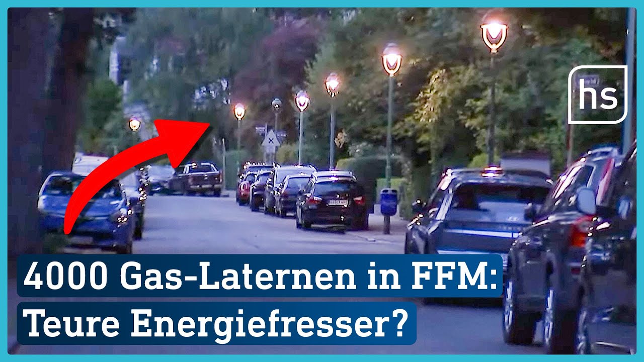 Sollten Gas-Laternen sofort abgeschaltet werden? | hessenschau