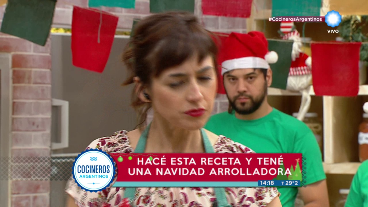 Arrollado de papa y atún en Cocineros Argentinos