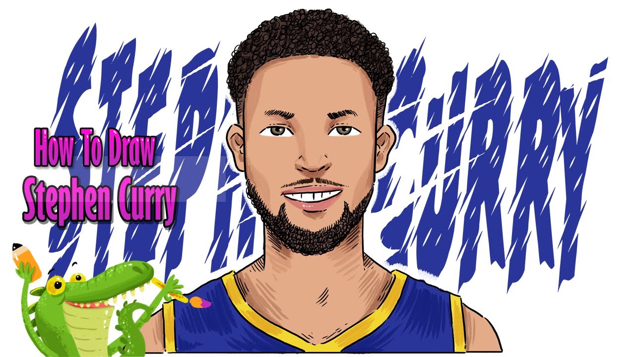 How to draw Stephen Curry | NBA player