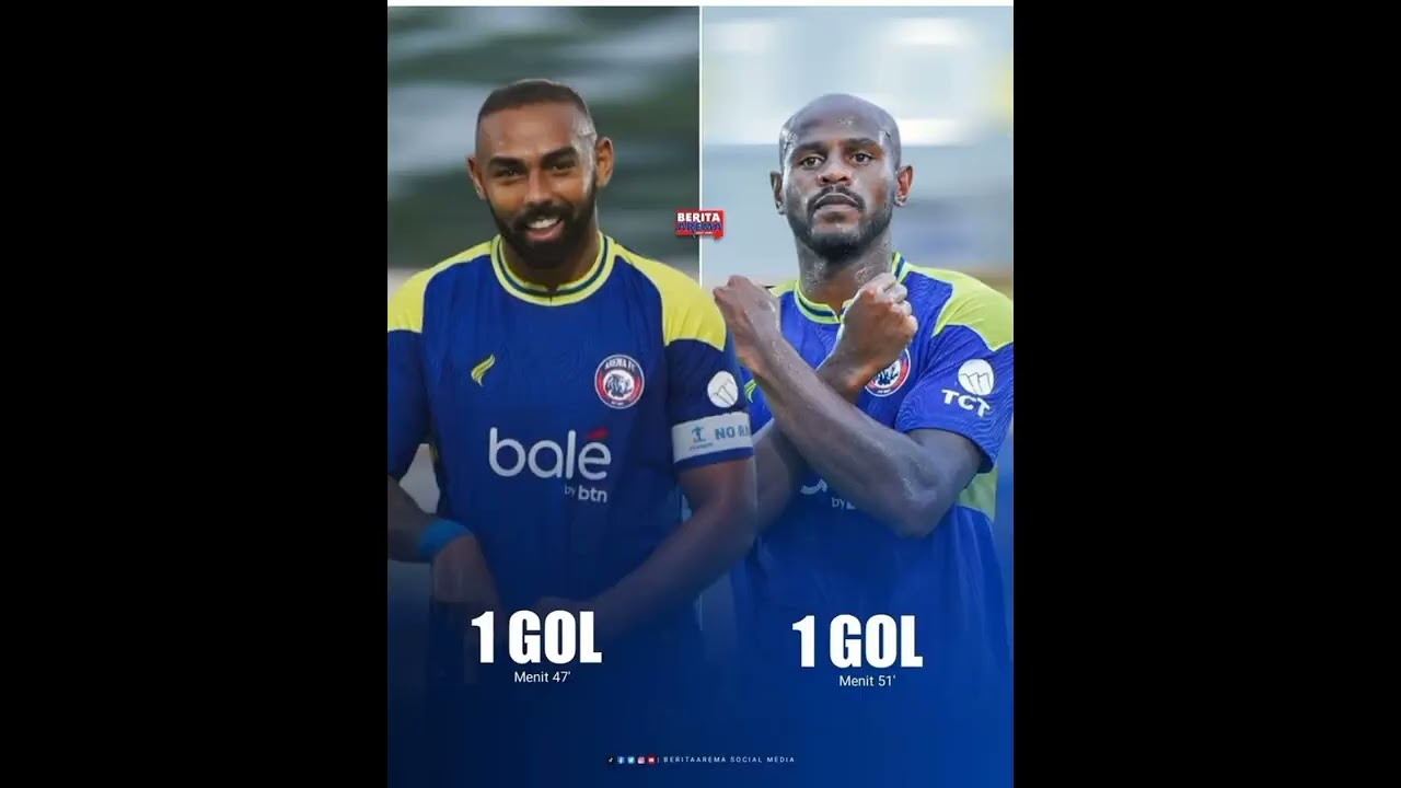 DELBERTO PEMAIN TERBAIK AREMA SAAT DITAHAN IMBANG MADURA UNITED