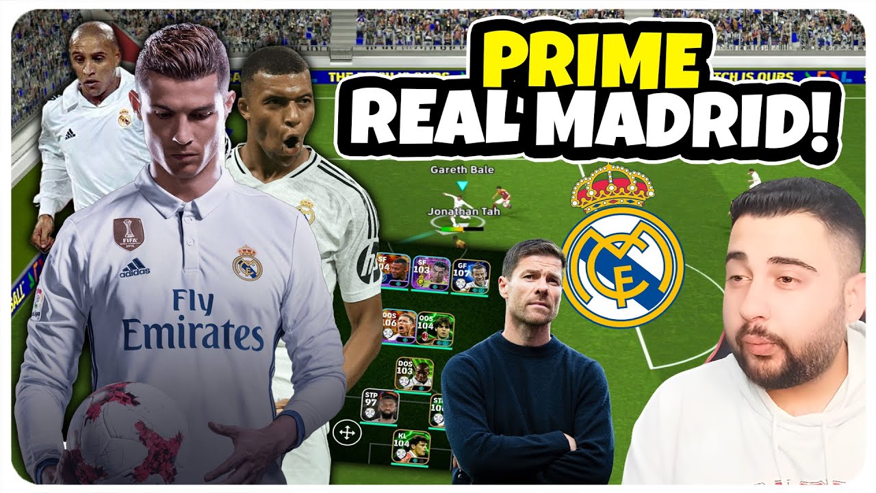 TÜM ZAMANLARIN EN İYİ REAL MADRİD KADROSUNU KURDUM ve REAL MADRID'İN YENİ HOCASI X.ALONSOYLA OYNADIM