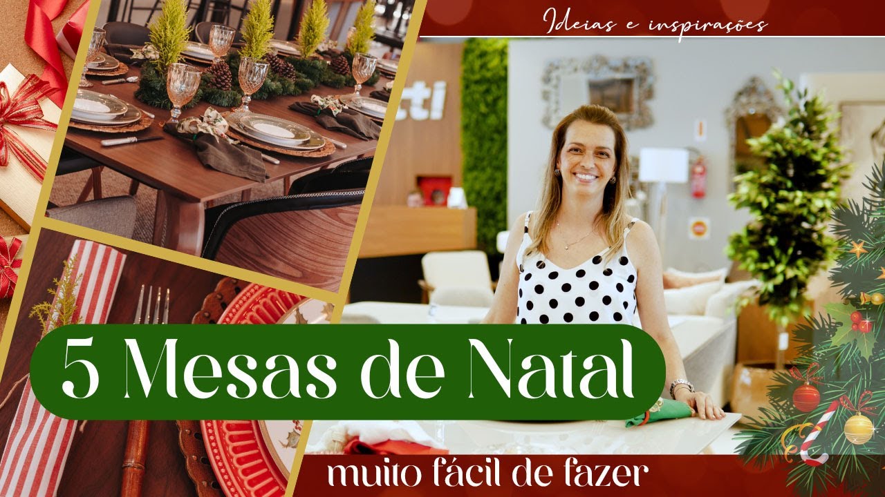 Como montar mesa de natal! MUITO FÁCIL E BARATO!