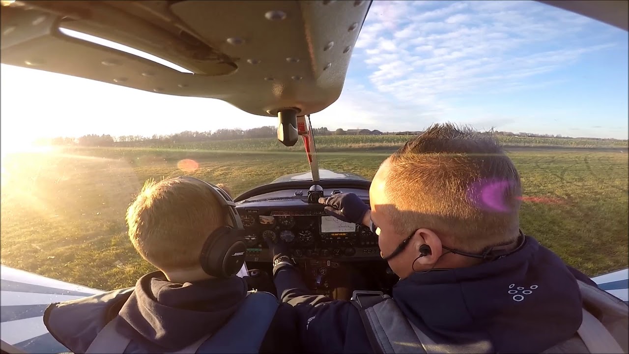 Robin 2160 Start & landning