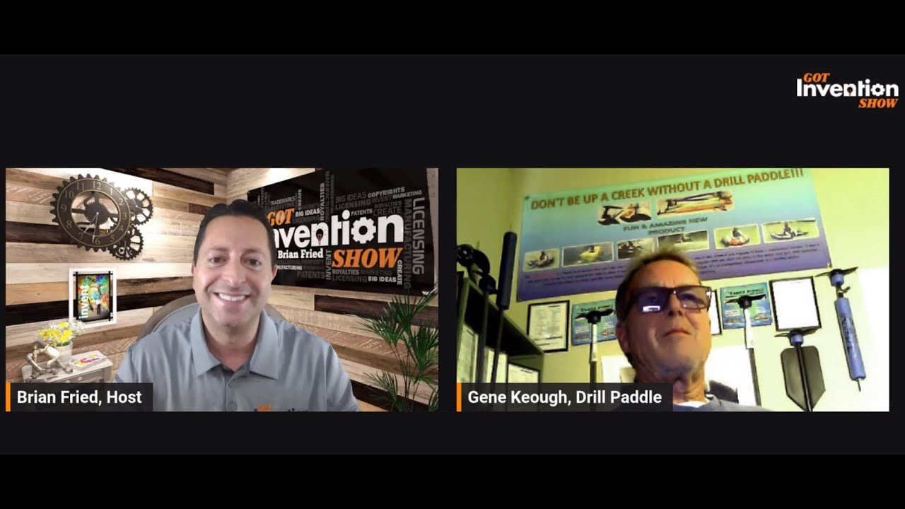 Gene Keough's Inspiring Journey: The Global Success of The Drill Paddle on the Got Invention Show