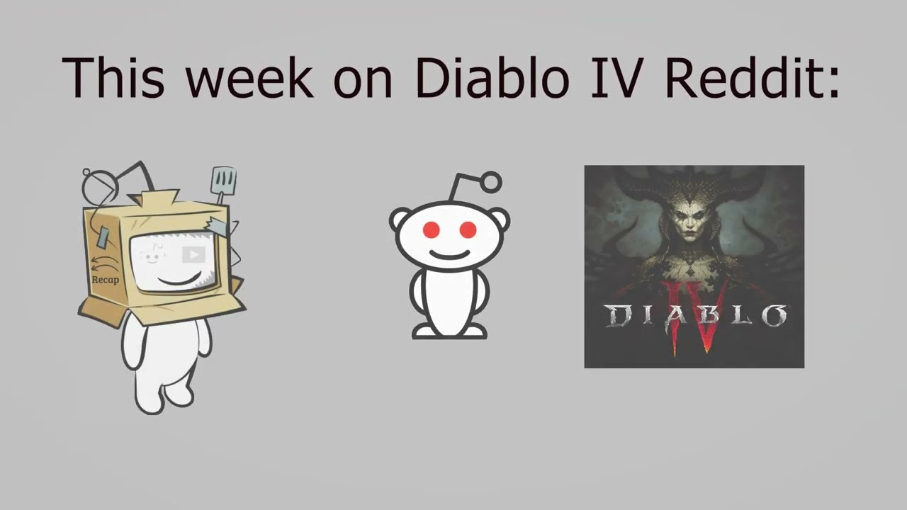 This week so far on Diablo IV Reddit