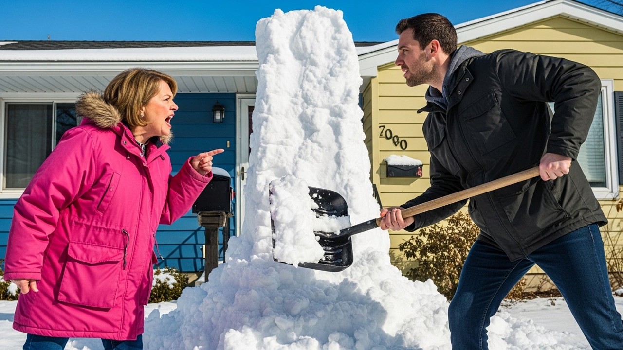 HOA Demanded I Clear Their Walkways, So I Piled All The Snow Against Their Front Doors