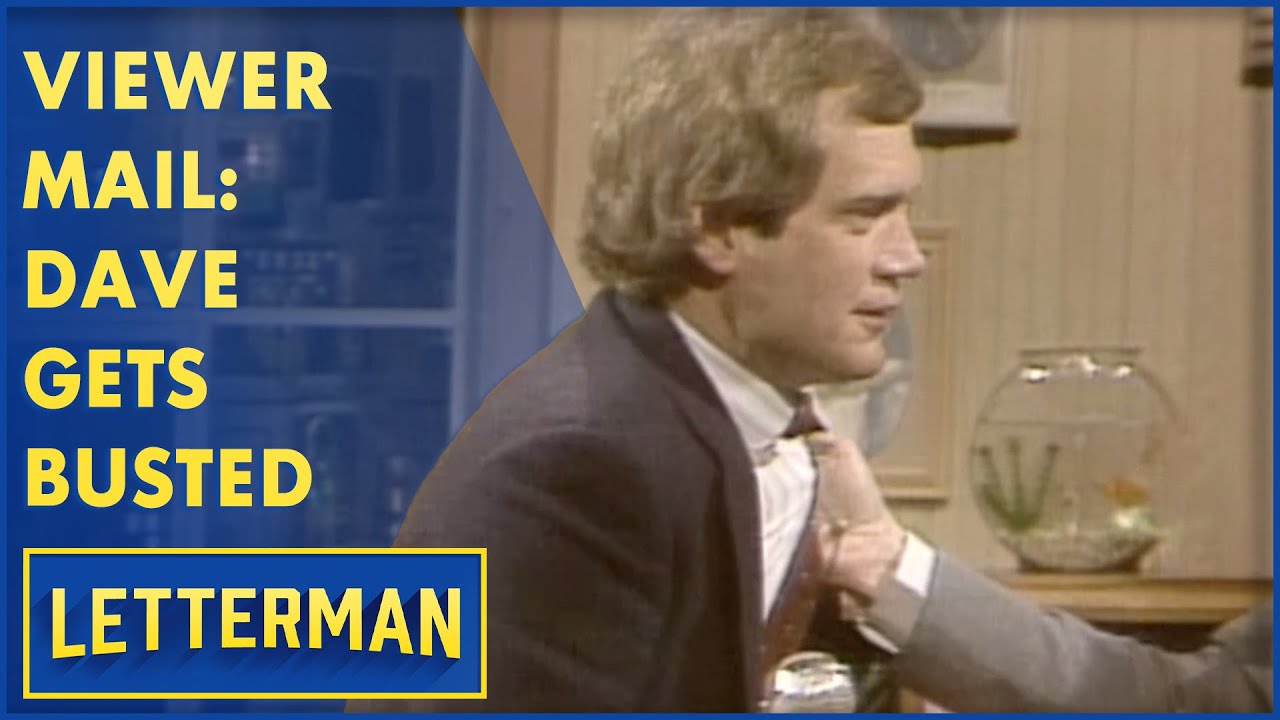 Viewer Mail: Dave Gets Caught Red-Handed | Letterman
