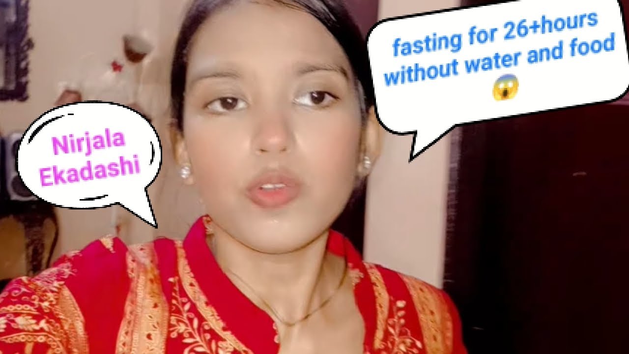 Hum sb ne rakhi hai Pandva Nirjala Ekadashi🫡 fasting for 26 + hours without water and food😱🥴