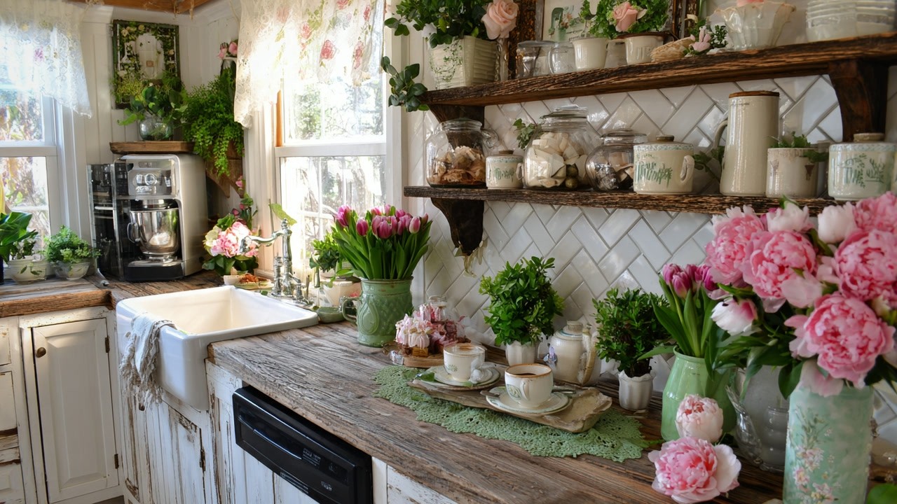 Timeless Vintage Shabby Chic Cottage And Farmhouse Decoration Inspiration &ndash; Spring Decor Ideas
