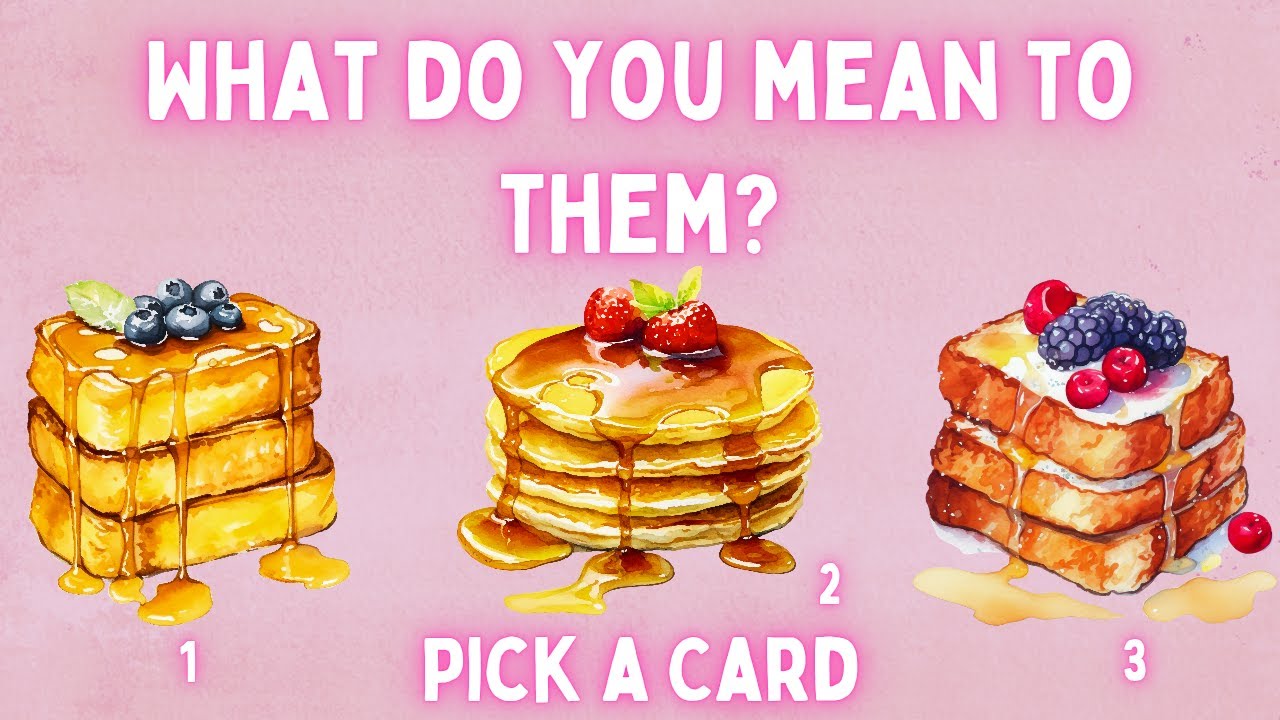 💭What Do You Mean To Them❀Pick a Card❀Tarot Reading