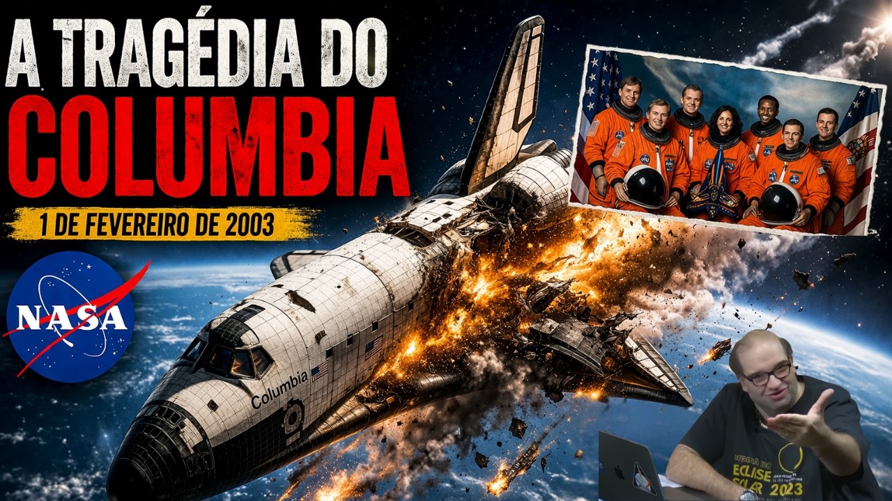 Columbia: A Missão Que Terminou em Tragédia #espaco  #columbia  #astronomia
