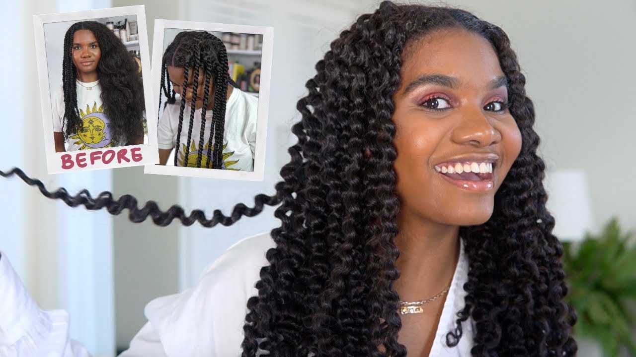 How to: 3 Strand Twist Out for Definition *DETAILED*