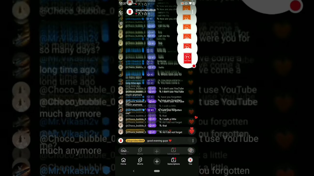 top video is live 📷 #youtubelive #youtubelivestream  #livestream #live