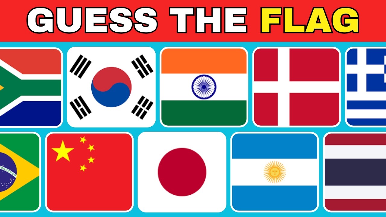 Guess The Country By The Flag | World Flags Quiz