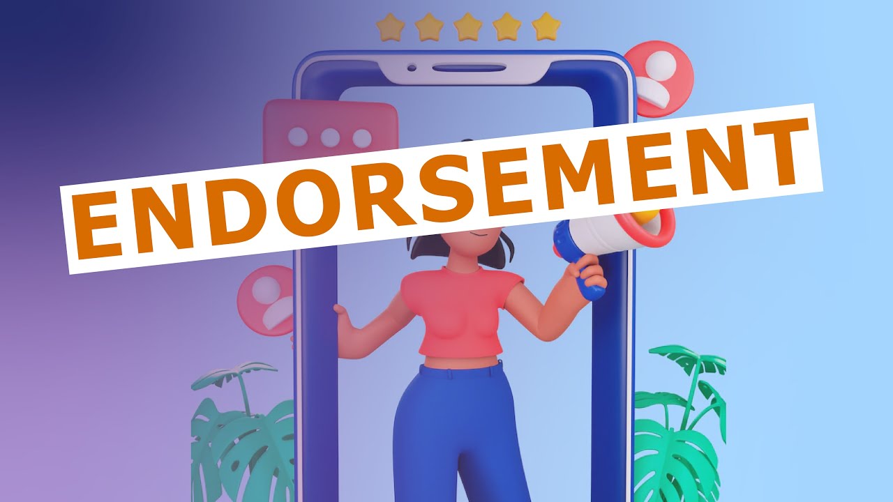 Endorsement advertising