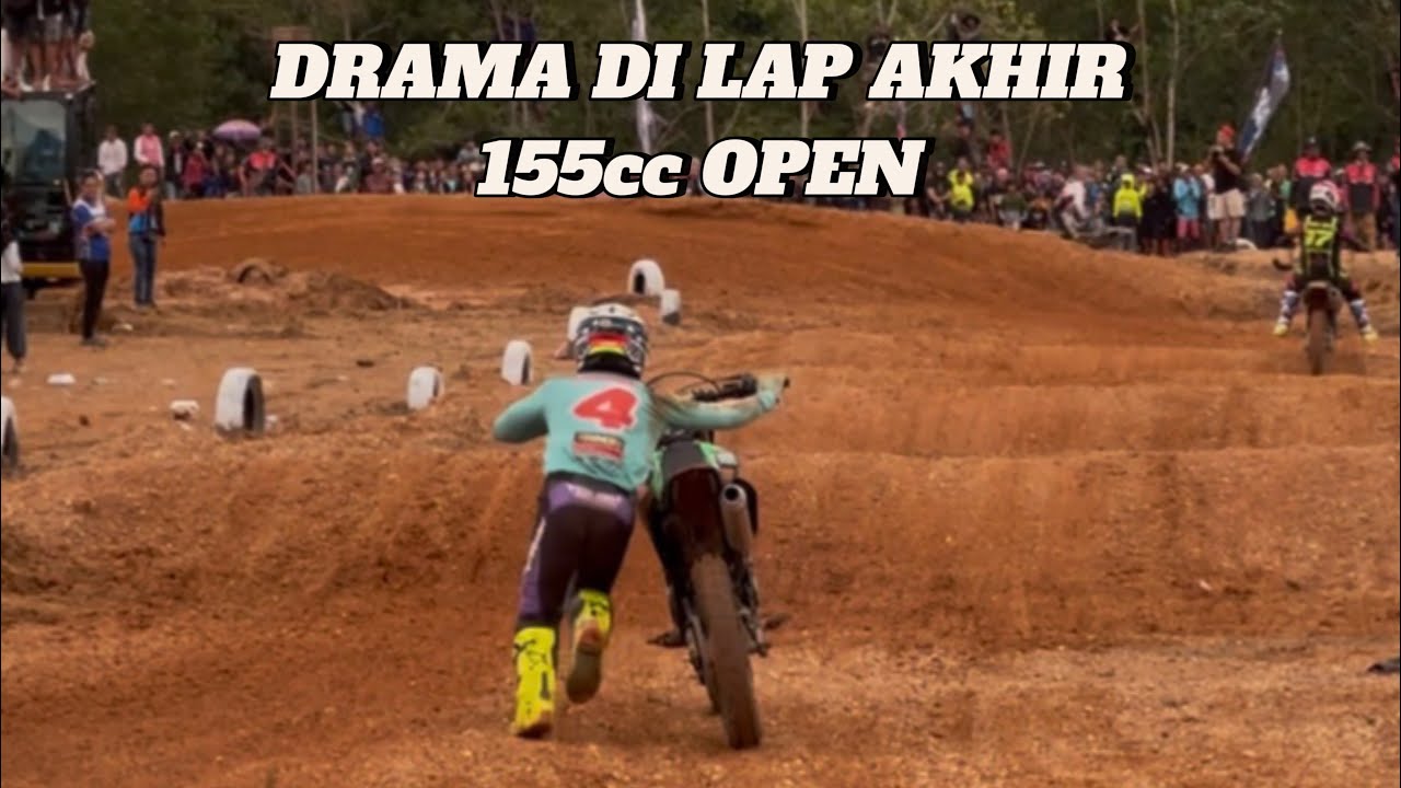 M ZIDANE Baru Beres Race Langsung Race Lagi Trail 155 Open‼️ Drama Last Lap Terjadi🥲