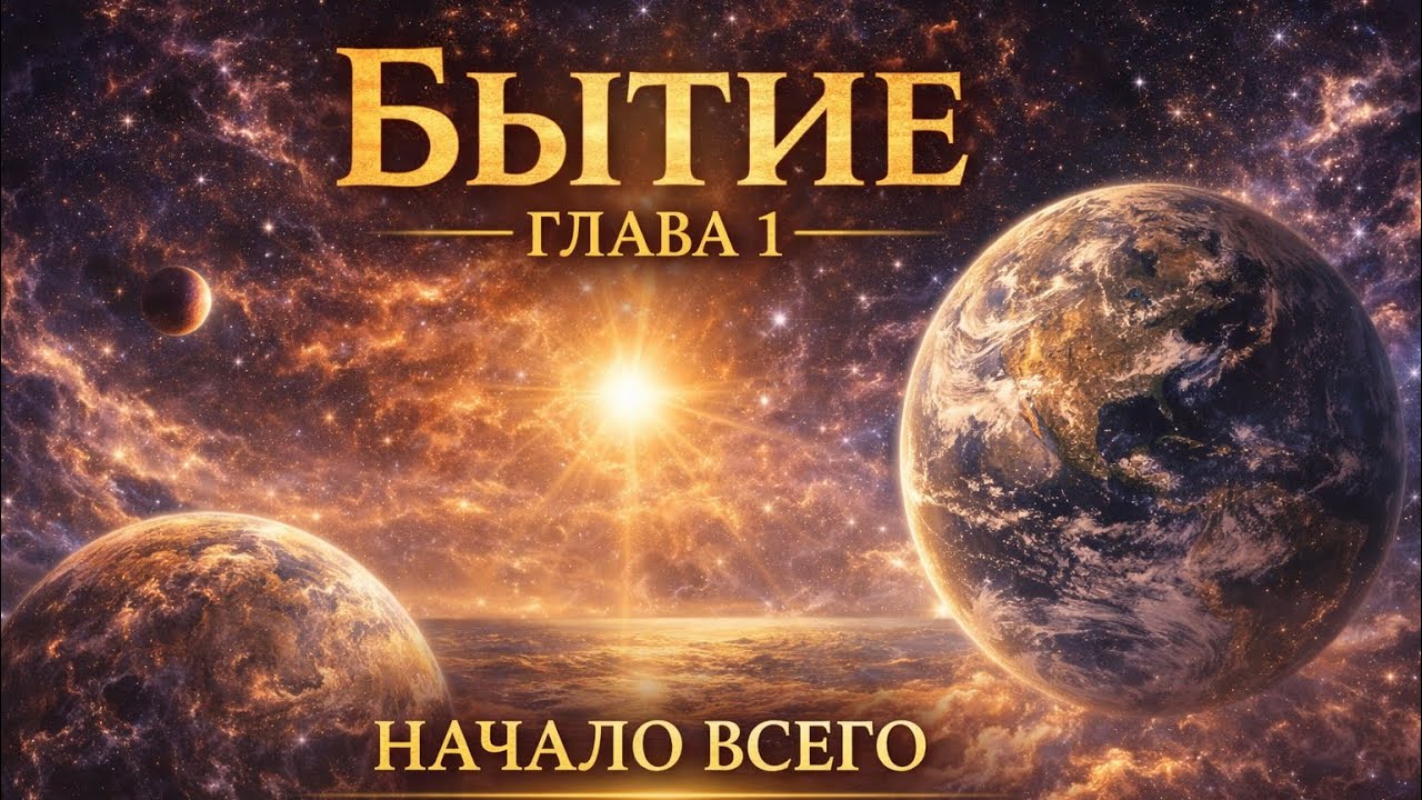 Бытие 1 – Начало всего | Аудиобиблия на русском