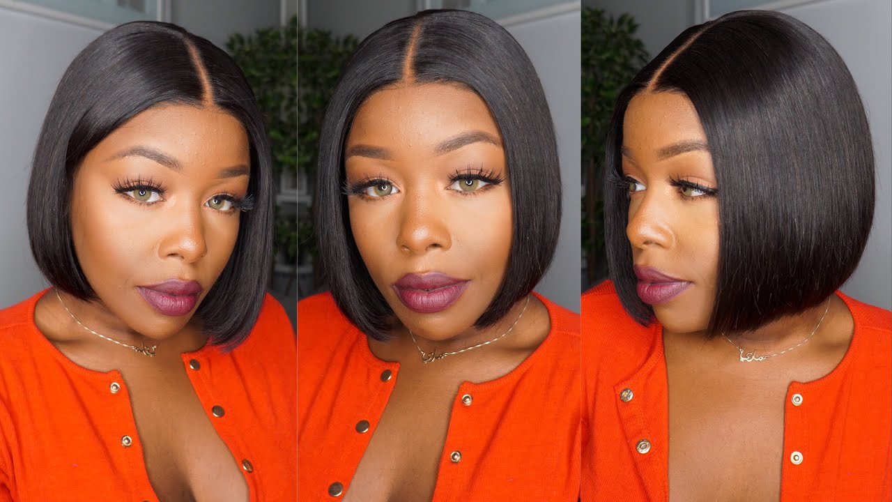Only $39.99 Best Back to School Wig! 100% Human hair 13X6  Multi-style Bob Best Deal! Bestlacewigs