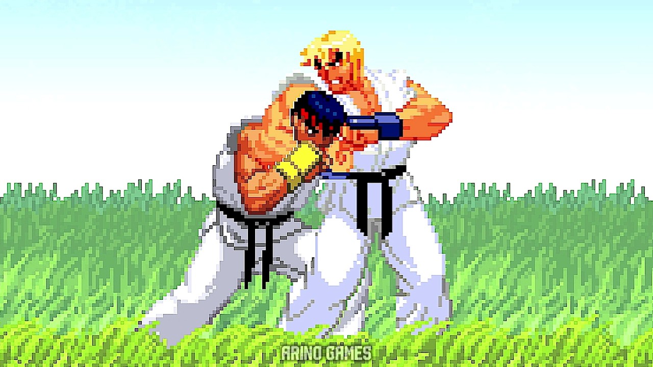 MASTER RYU VS MASTER KEN! EPIC FIGHT!