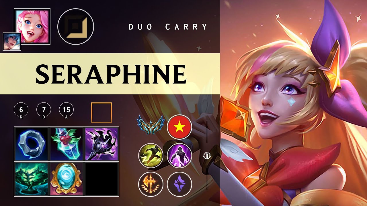 Seraphine Carry vs Yasuo - VN Challenger Patch 26.03
