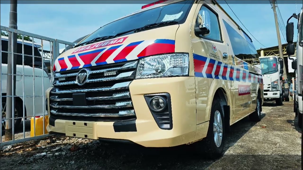 2025 NEW FOTON VIEW CS2 AMBULANCE (KKM MALAYSIA AMBULANCE ) @ PROFESSIONAL AMBULANCE BODY BUILDER