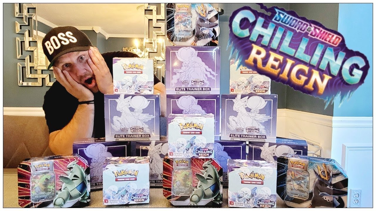 OPENING CHILLING REIGN POKEMON! BOOSTER BOXES, SINGLE PACKS AND ETB'S!