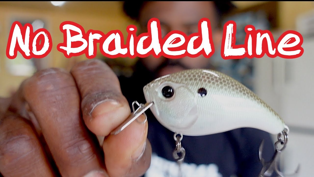 3 Baits You should NEVER USE BRAIDED FISHING LINE WITH