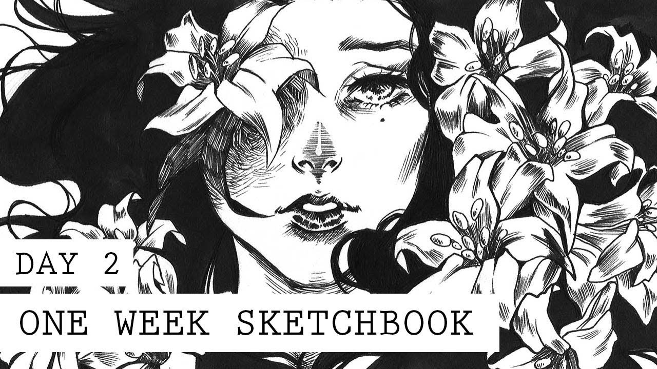 One Week Sketchbook Challenge | Part 2