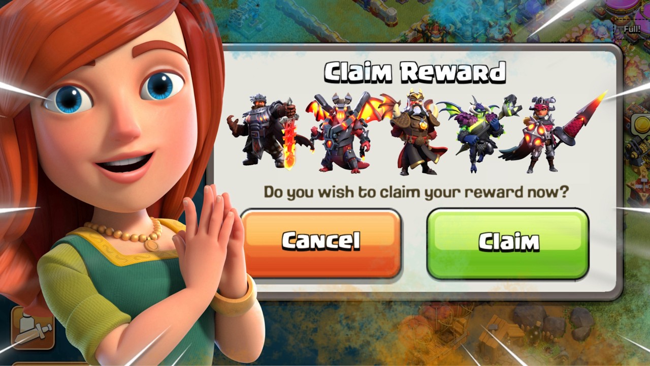 I Got Free Hero Skin in Clash of Clans