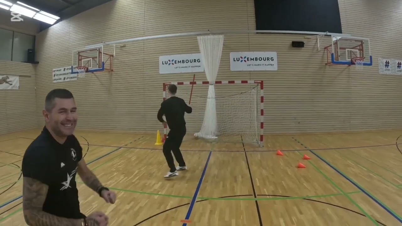 Goalkeeper training by Rajko Milosevic