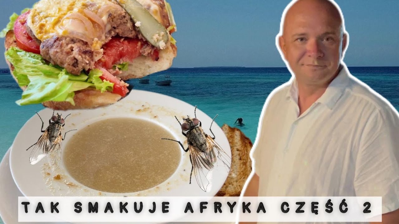 Podejrzana Wołowina, nie da się zjeść tutaj bez much. Zanzibar 2024