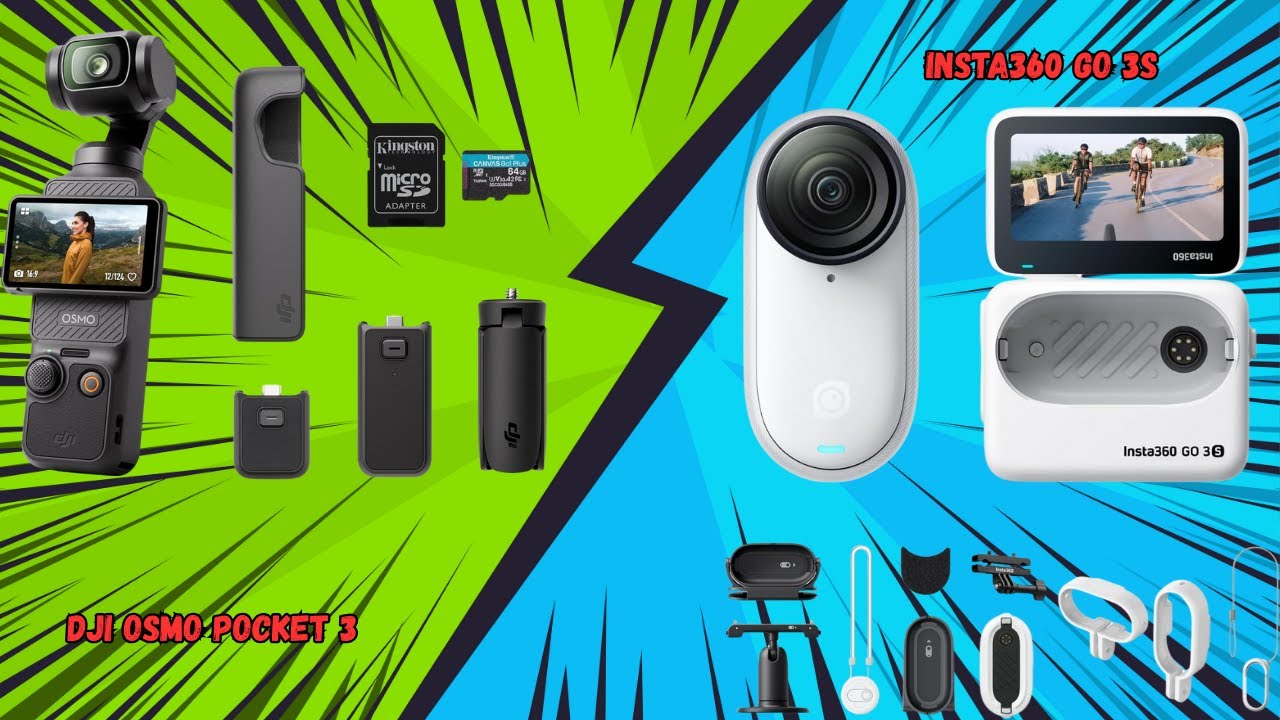 Which Vlogging Camera Fits You Best | DJI Osmo Pocket 3 VS Insta360 GO 3S