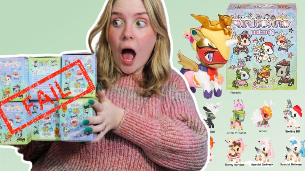 Tokidoki Unicorno Series 11 MYSTERY FIGURE UNBOXING | The WORST Luck Yet...