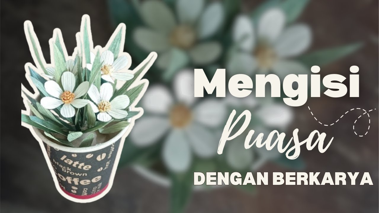 Hiasan unik bunga dari kulit jagung