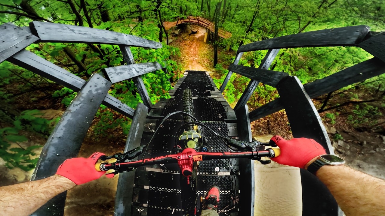 They Don't Build Bike Parks Trails Like This Anymore!